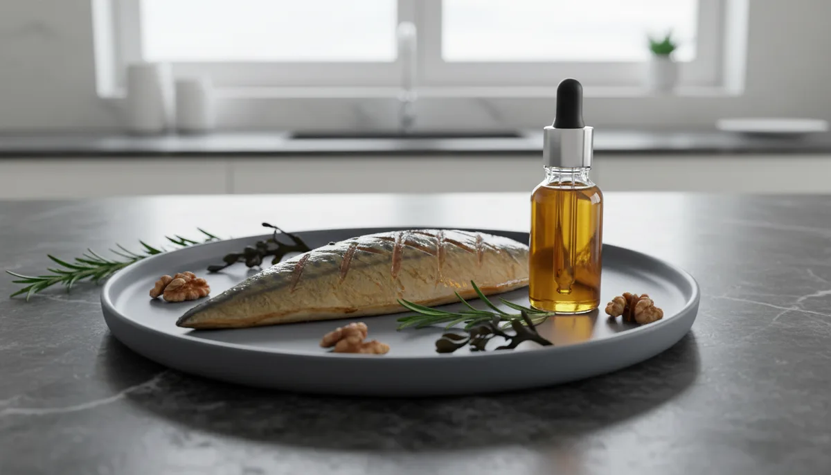 Illustration — Oméga 3 : bienfaits, sources et dosage pour une santé optimale